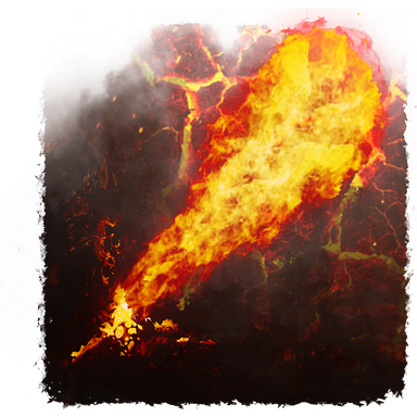 Conflagration spell icon from Lords of the Fallen