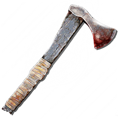 Enhanced Bloody Hatchet throwable icon from Lords of the Fallen