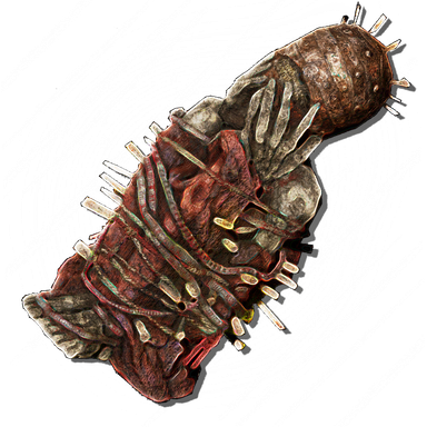 Enhanced Cursed Effigy throwable icon from Lords of the Fallen