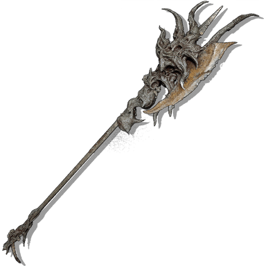 Hushed Saint's Halberd polearm icon from Lords of the Fallen