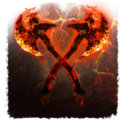 Infernal Slash spell icon from Lords of the Fallen