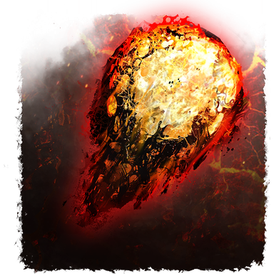 Lava Burst spell icon from Lords of the Fallen
