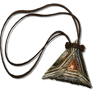Pendant of Induration amulet icon from Lords of the Fallen