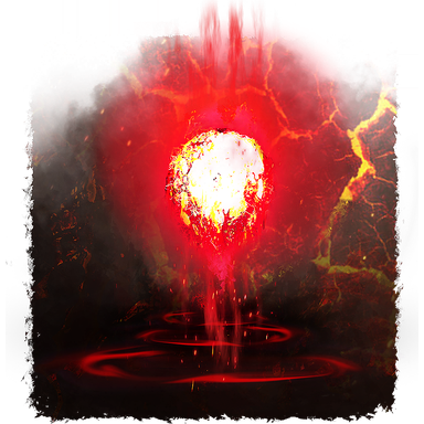 Rising Fire spell icon from Lords of the Fallen