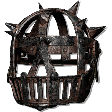Tortured Prisoner's Head Cage head armor icon from Lords of the Fallen